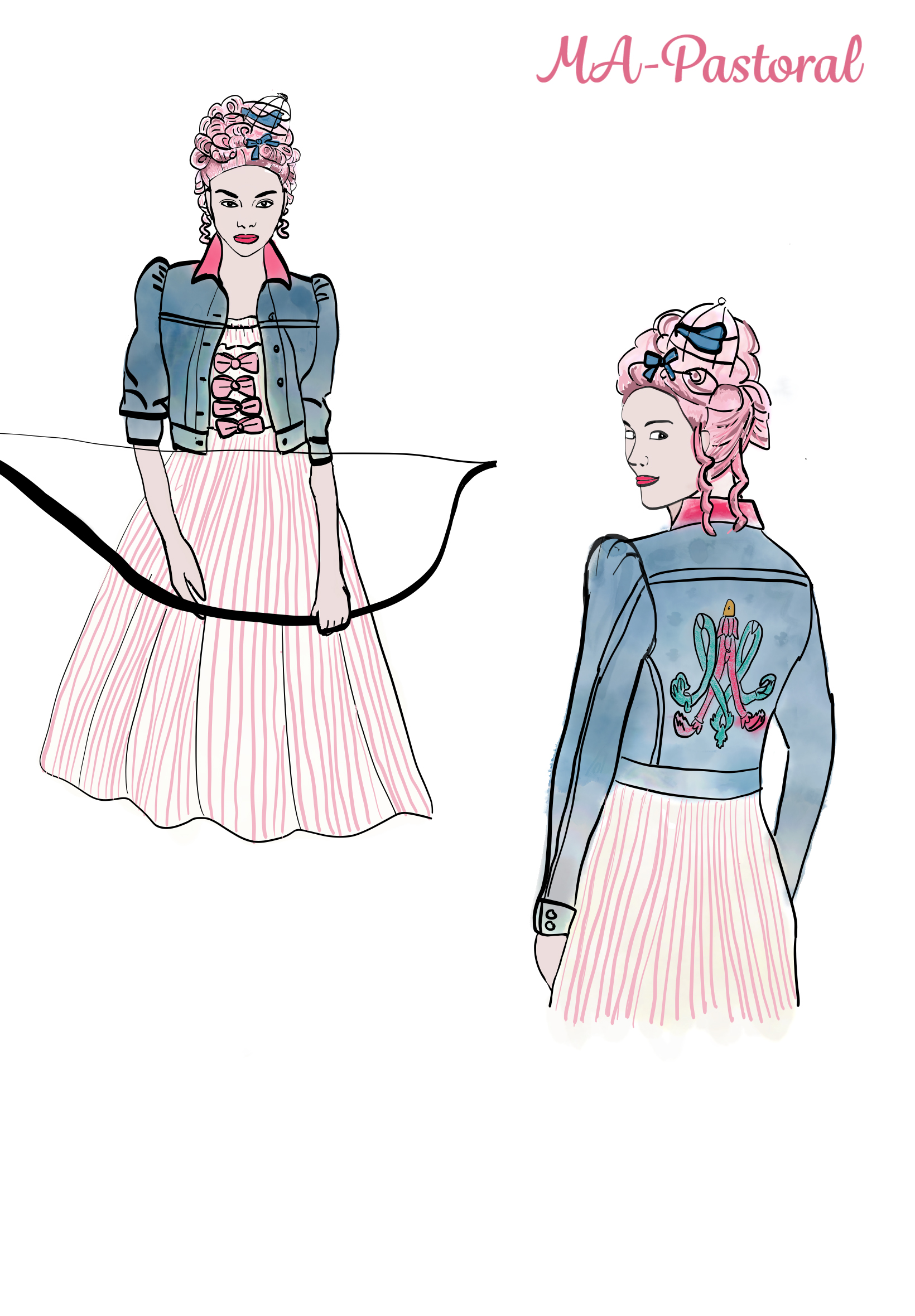 Copy illustration and learning rendering